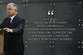 Historyczne przemówienie Lecha Kaczyńskieg