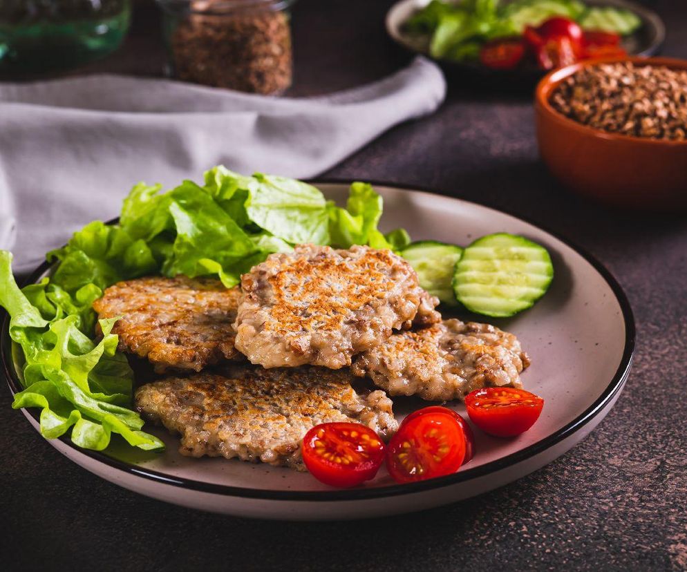 placki z kaszy gryczanej