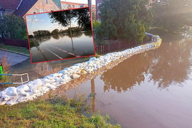 Sytuacja powodziowa w Szprotawie. Jest wezwanie do pilnej ewakuacji Dziećmiarowic [ZDJĘCIA].