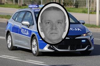 Tragiczna śmierć policjanta. Tomasz Dąbrówka zginął w wypadku