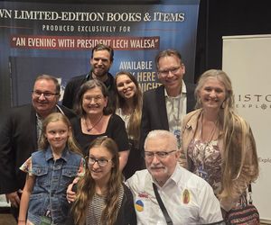 Wałęsa podbija Amerykę