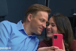 Barwy szczęścia, odc. 2701: Łukasz (Michał Rolnicki), Weronika (Maria Świłpa)