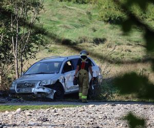 Tu był komisariat policji - mówią mieszkańcy i pokazują wielką dziurę w ziemi