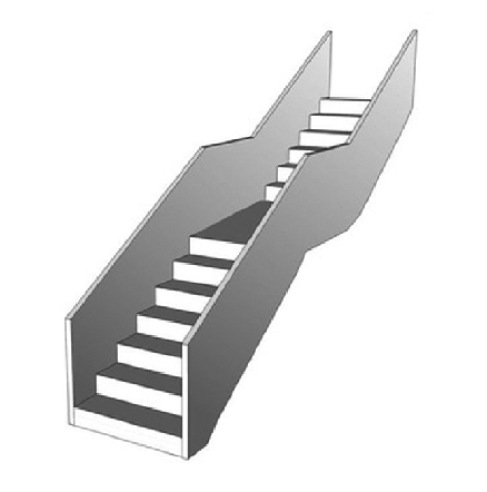 schody policzkowe