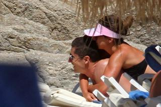 Robert Lewandowski, Anna Lewandowska, wakacje, Mykonos, Grecja