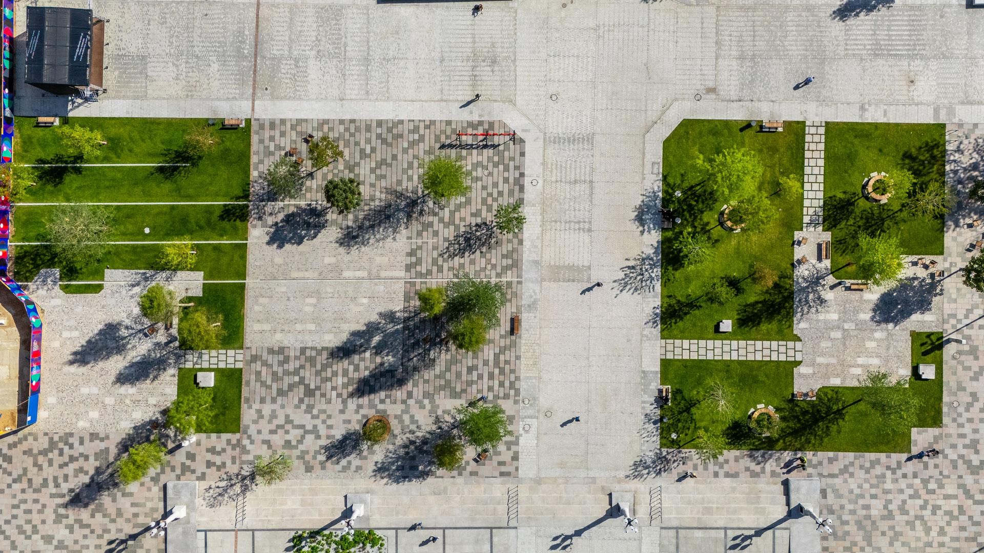 Plac Centralny Warszawa, sierpień 2025