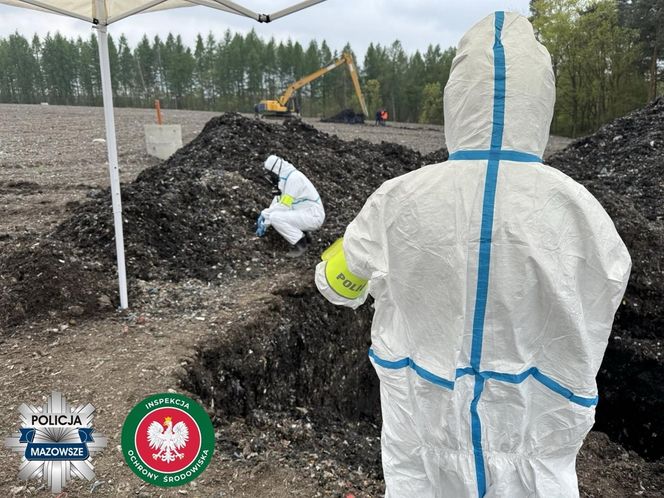 Wielka akcja policji! Rakotwórcze substancje ukryte w bunkrach i zakopane w ziemi