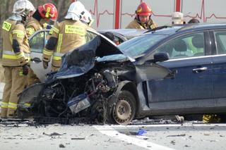  Tragiczny wypadek w Całowaniu. Wyprzedzała ciężarówkę, nie żyje