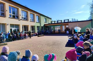 Na terenie Publicznego Przedszkola nr 3 odbył się bieg Rozwiń skrzydła