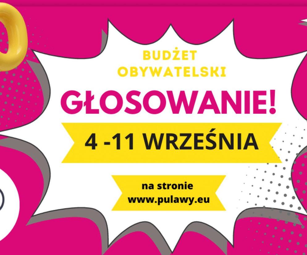 Puławy. Trwa głosowanie w 10. edycji Budżetu Obywatelskiego
