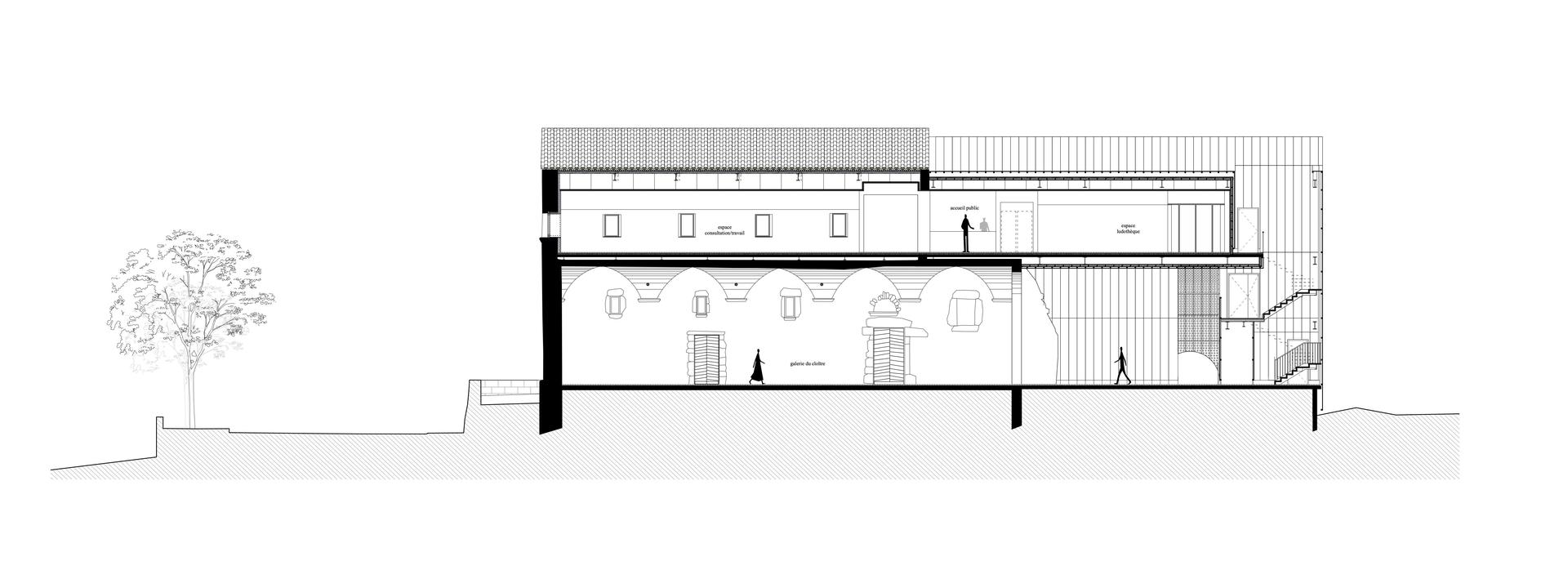 Przebudowa klasztoru św. Franciszka, Sainte-Lucie-de-Tallano - Amelia Tavella Architectes