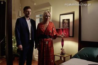 M jak miłość. Bartek (Arkadiusz Smoleński), Dorota Kawecka (Iwona Rejzner)