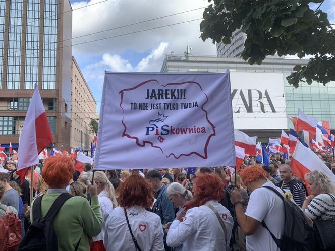 Hasła z Marszu Miliona Serc