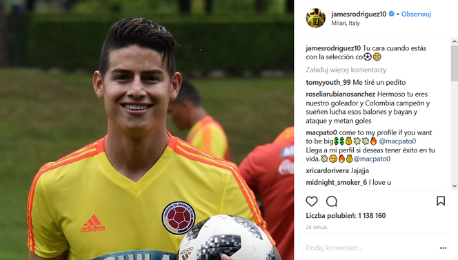 James Rodriguez - Instagram