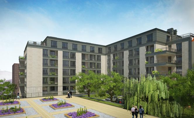 Budynek mieszkalny przy szczecińskiej starówce 