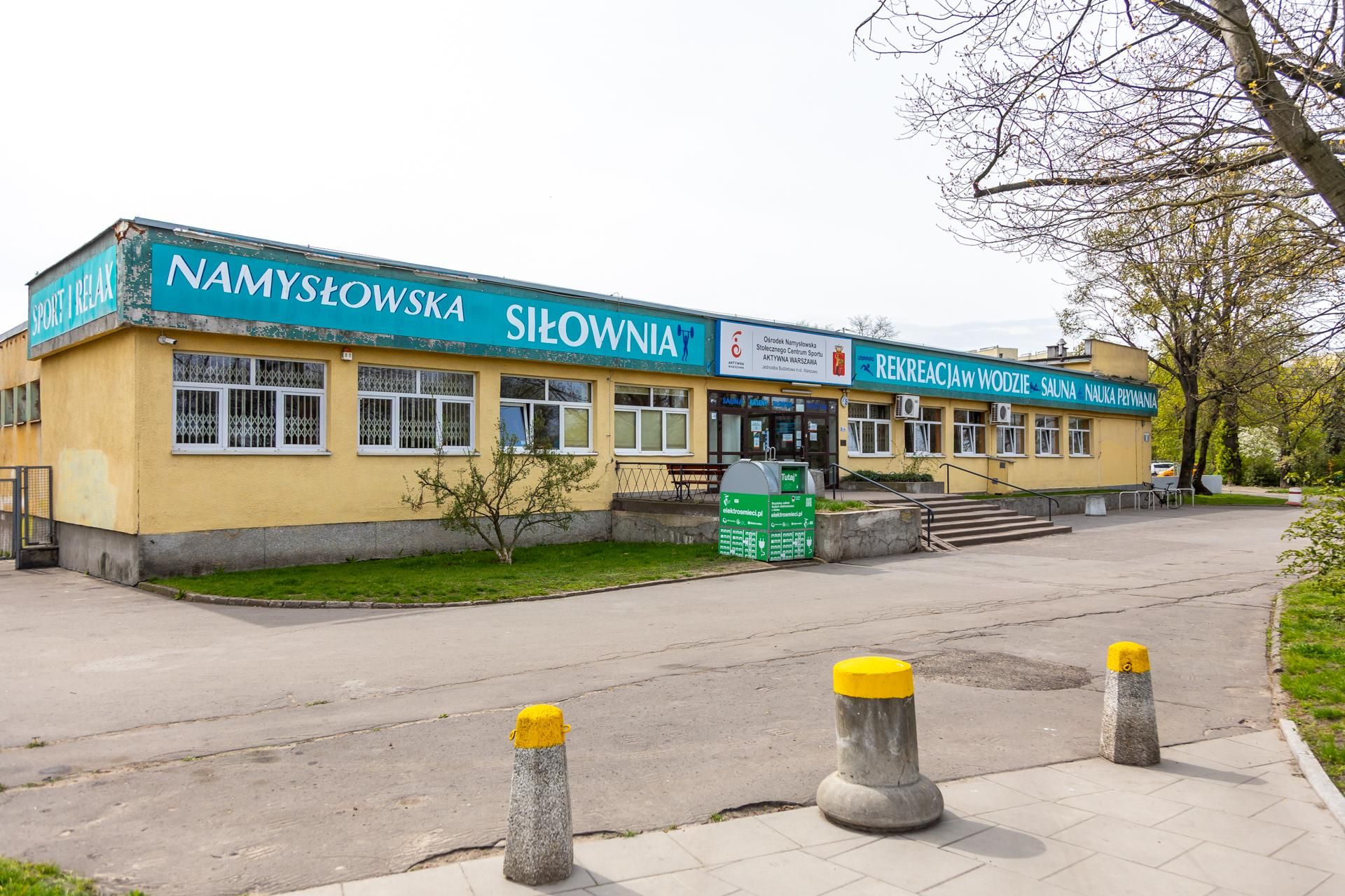 Basen. Ośrodek Namysłowska w Warszawie