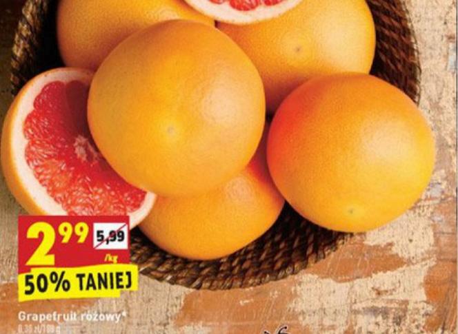 grapefruity 2,99 zł/kg