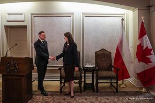 Andrzej Duda w Kanadzie