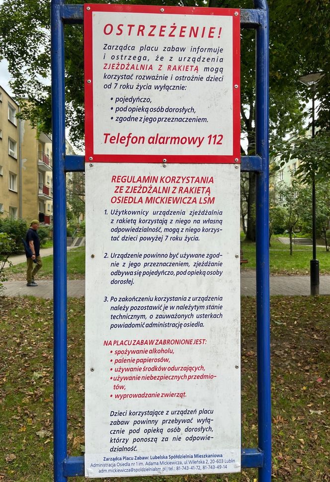 Lublin świętuje 65-lecie placu zabaw na LSM. Rakieta i gazik wciąż przyciągają dzieci
