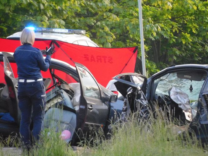 Wypadek na łuku drogi pod Warszawą. Zginął obywatel Ukrainy