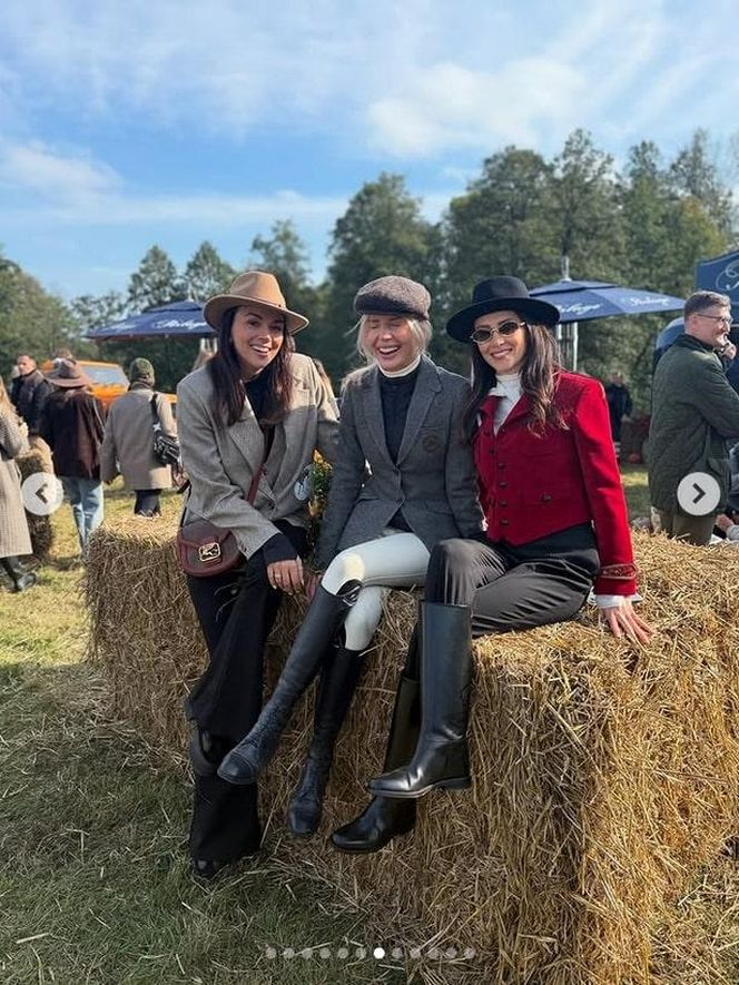 Agnieszka Woźniak-Starak wyglądała jak z brytyjskiej arystokracji. Co za luksus!