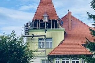 Willa Świeradówka - prace remontowe