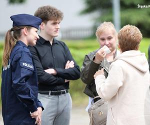 Uroczyste ślubowanie 69 nowych policjantów  w Oddziale Prewencji Policji w Katowicach