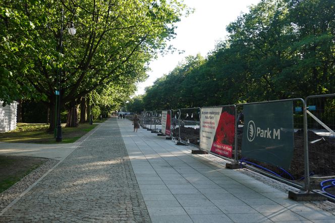 Rewitalizacja Parku Planty w Białymstoku latem 2025