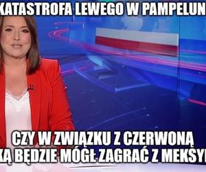 Internauci tłumaczą zachowanie Lewandowskiego. Memy po czerwonej kartce kapitana reprezentacji Polski