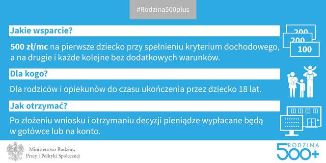 500 zł na dziecko: kto dostanie, komu się należy, jak otrzymać - PORADNIK