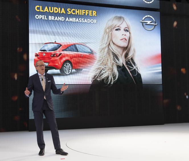 Claudia Schiffer, Opel Corsa