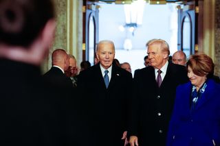 Donald Trump przyjechał na Kapitol