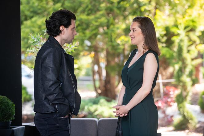 Na Wspólnej odc. 3156. Kasia (Julia Chatys), Maciej Biernacki (Daniel Salman)