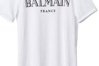 h&m, balmain