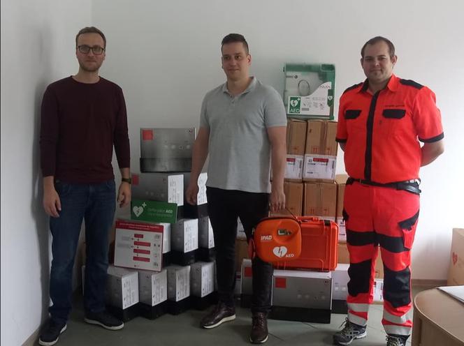 Kolejne defibrylatory AED w Szczecinku