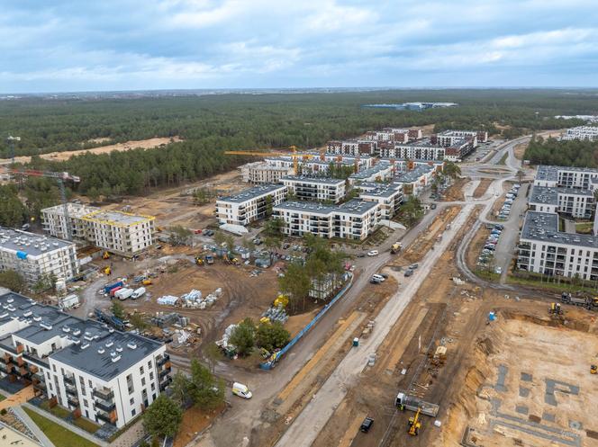 Na toruńskim osiedlu Jar powstaną nowe drogi. Zdjęcia z terenu inwestycji