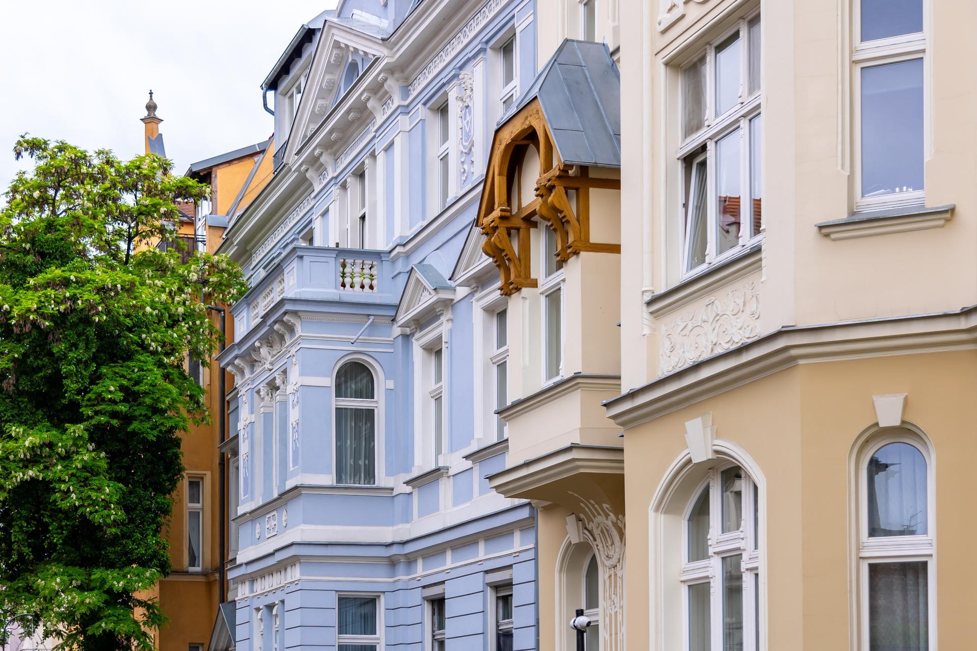 Kamienice przy ulicy Cieszkowskiego w Bydgoszczy