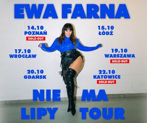 Ewa Farna wyrusza w trasę NIE MA LIPY! Sprawdź, w których polskich miastach wystąpi