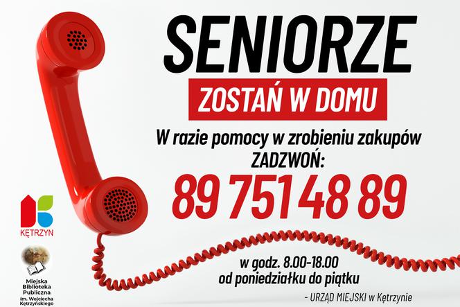 Kętrzyńscy wolontariusze pomogą seniorom w zakupach