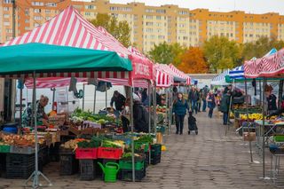 Targowisko Wolumen w Warszawie