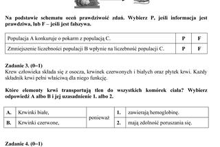 EGZAMIN GIMNAZJALNY 2013 PRZEDMIOTY PRZYRODNICZE - ARKUSZE, ODPOWIEDZI