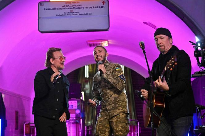 Bono U2 w Kijowie