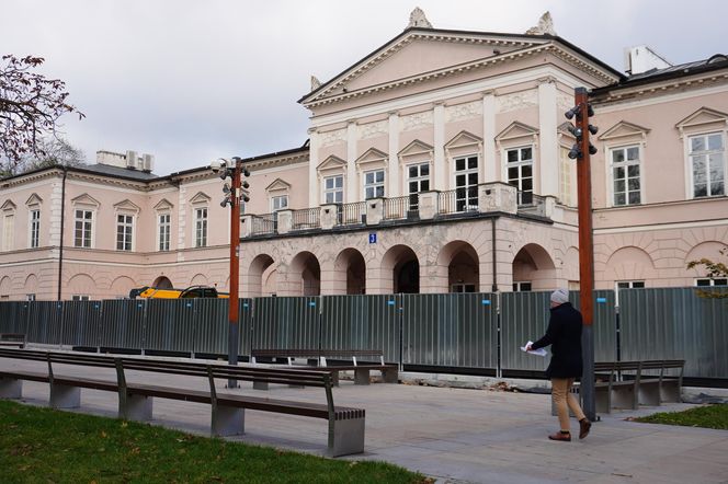 Remont Pałacu Lubomirskich. Tak wygląda plac budowy