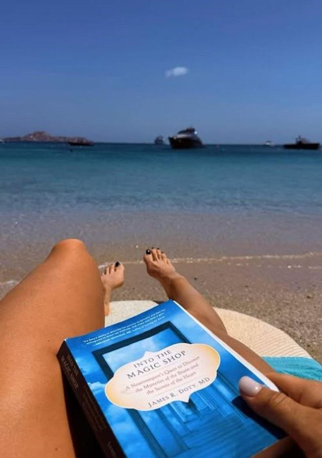 Aryna Sabalenka na wyspie Mykonos