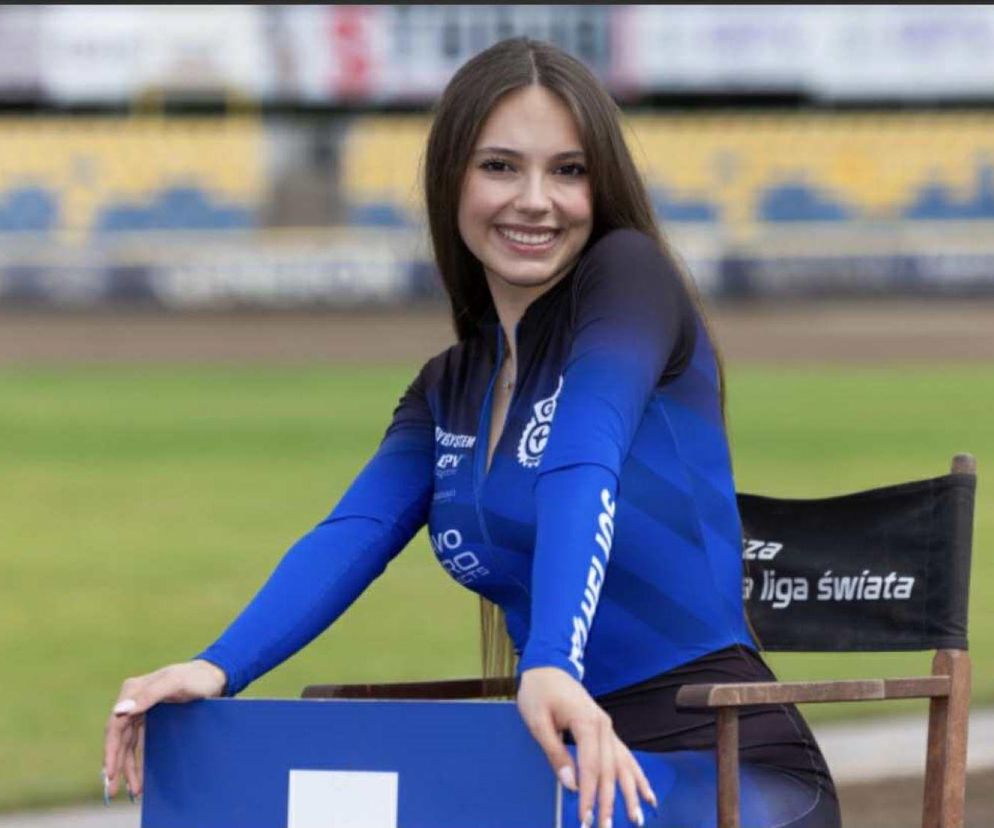 Kandydatki z GKM-u Grudziądz w konkursie Miss Startu PGE Ekstraligi - Wiktoria Winkler 