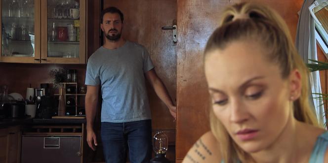 Barwy szczęścia odc. 2747. Renata (Anna Mrozowska), Marcin Kodur (Oskar Stoczyński)