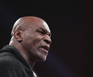 Ciarki przechodzą przez stan, w jakim Mike Tyson znajduje się godziny przed walką. To zdjęcie mówi wszystko