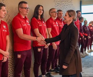 Marta Nawrocka na zgrupowaniu piłkarskiej reprezentacji kobiet