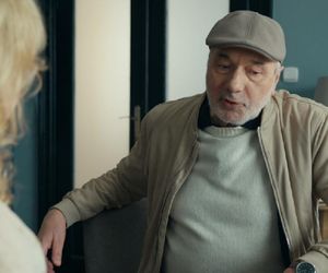 Barwy szczęścia, odcinek 3192. Andrzej (Leon Charewicz), Emilka (Jessica Frankiewicz)