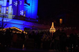 Poznań na wieczór przed Wigilią